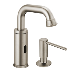 Commercial sink mounted soap dispenser